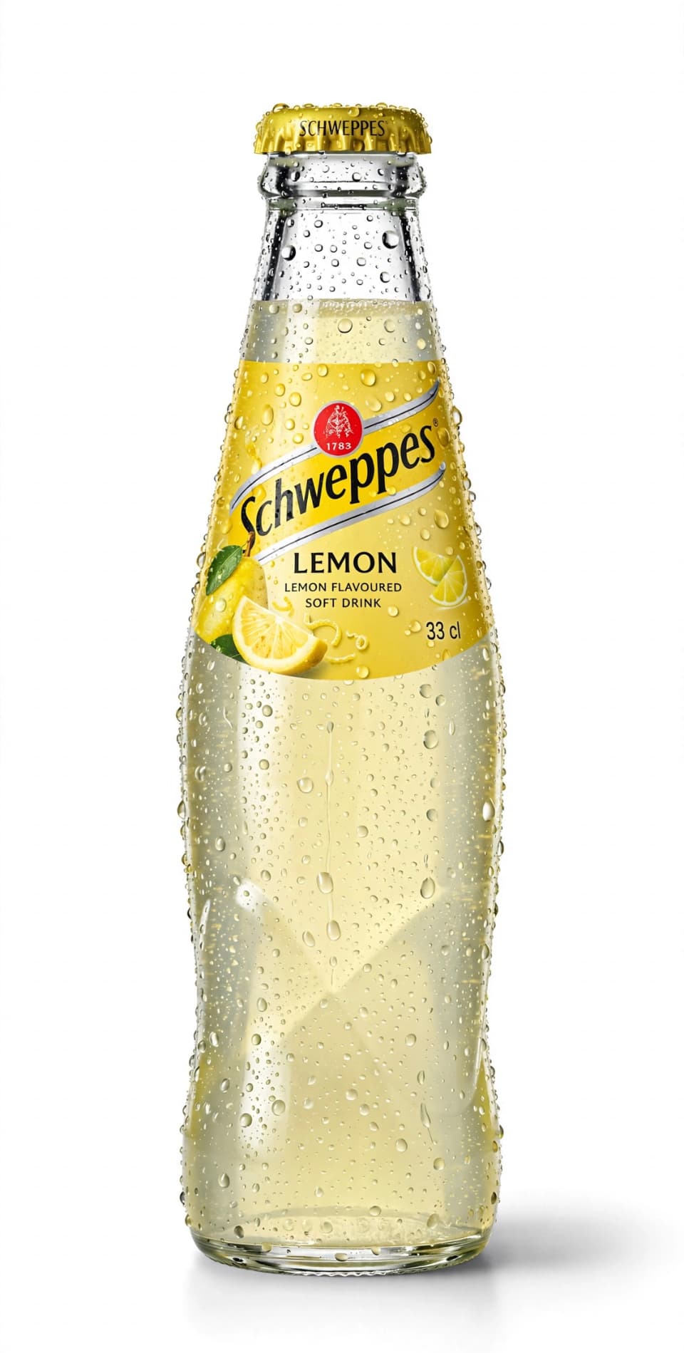Schweppes lemon vetro 33 cl